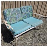 Retro lounge with cushions