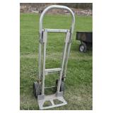 Heavy aluminum 2 wheel cart