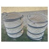 Collapsible leaf barrels