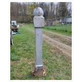 Iron fence post 48in