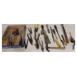 Miscellaneous tools - files, screwdrivers etc