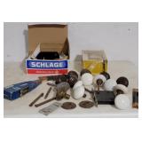 Door knobs new and old