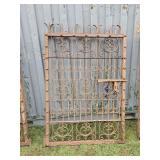 Heavy iron gate 48"72