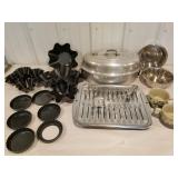 Kitchen lot, tortilla pans, thermostat for candy,