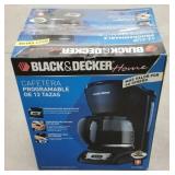 Black & Decker new coffee maker