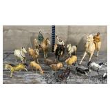Toy horses & action figures - not all are perfect