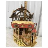 Neat "Plastique" ferris wheel. Needs cleaning.