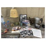 Misc households - hanging light, Nascar/Tioga