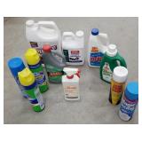 Cleaning supplies, Drano, carpet cleaner, easy