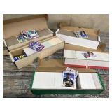 5 boxes baseball cards
