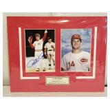 Pete Rose, 8x10 signed photo with certificate of