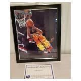 Kobe Bryant signed 8x10 framed photo with