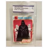 Star Wars graded card, the empire strikes back,