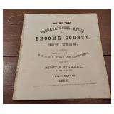 Atlas-Topographical of Broome Co, NY 1866