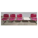 Mid-century waiting room chairs