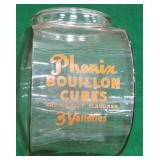 Large glass advertising jar