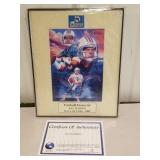 Dan Marino signed 8x10 framed photo with