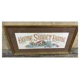 Framed Home Sweet Home
