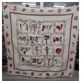 Country Farmhouse Quilt -Queen size