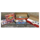 Baseball cards - logo stickers, trading cards,