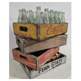 4 soda crates