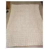 Crochet? Tablecloth, 63x72, needs cleaning