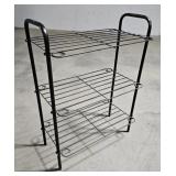 Wire bookshelf 22"12"30"