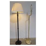 2 floor lamps