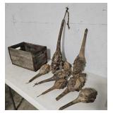 Rome NY crate with gourds