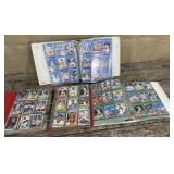 3 binders of baseball cards