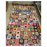 Large vintage afghan
