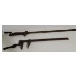 2 bar clamps odd size