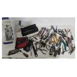 Tools - screw drivers, wrenches, pliers, etc