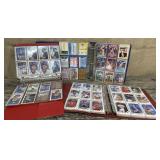 3 albums of baseball cards