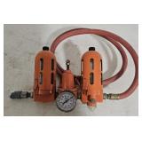 Air regulator, separator