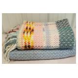 2 vintage Afghans, need cleaning