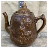 Bennington pottery teapot