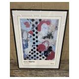 Kara Maria signed gallery poster Forget-Me-Not