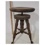 Claw and ball piano stool