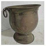 Brass urn 16"h