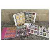 3 baseball card albums