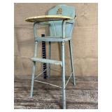Vintage toy highchair