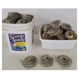 Two full bins of spools of roofing nails