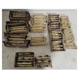 48 brass pulls different sizes