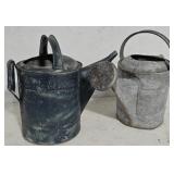2 watering cans