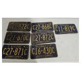 7 pa m.v. business license plates