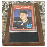 Autographed Ben McDonald baseball card