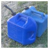 2-5 gallon kerosene cans