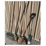 Rakes pointed shovel est