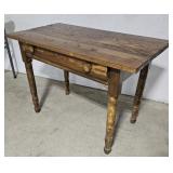 1 drawer farm table 42"23"30"
